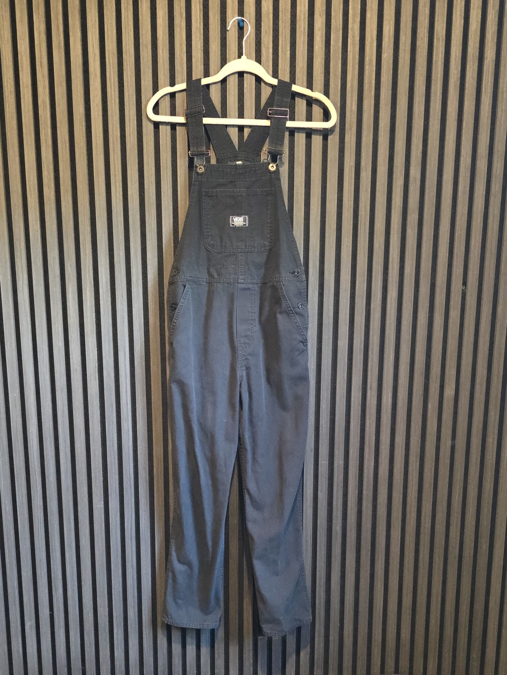 Vans Black Women's Overalls Jumpsuit